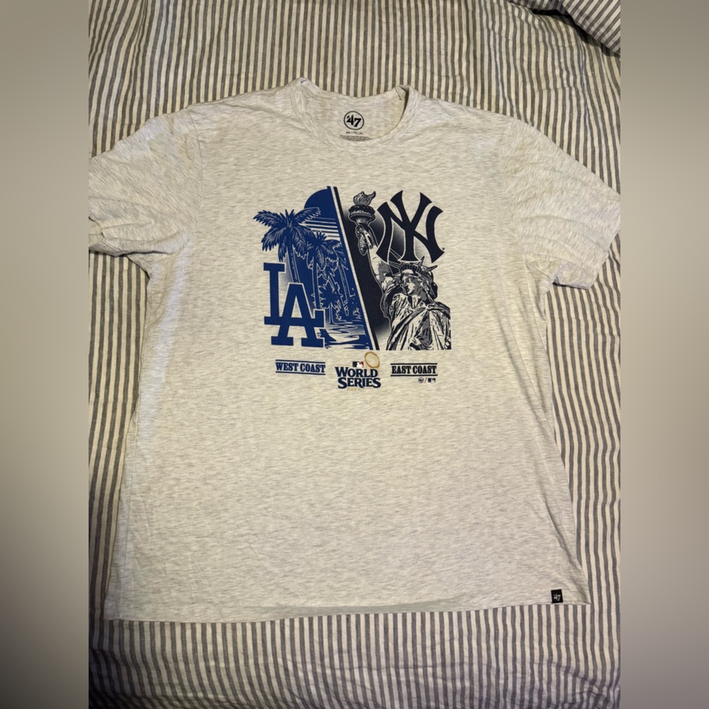 47 brand 2024 MLB world series tee